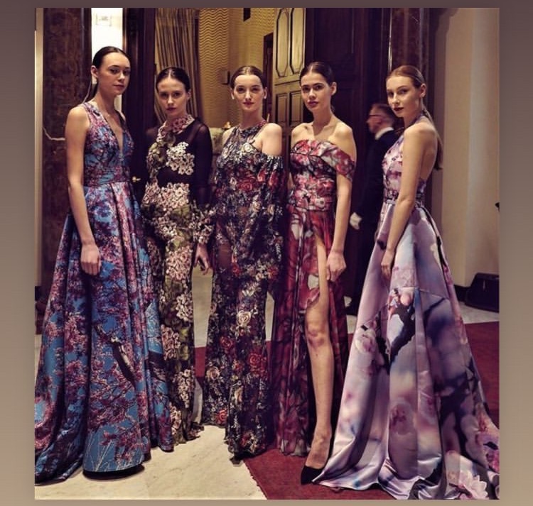 Polina/Zuza/Magda/Tania/Anna in Kamil Hala dresses - SPP Model Agency